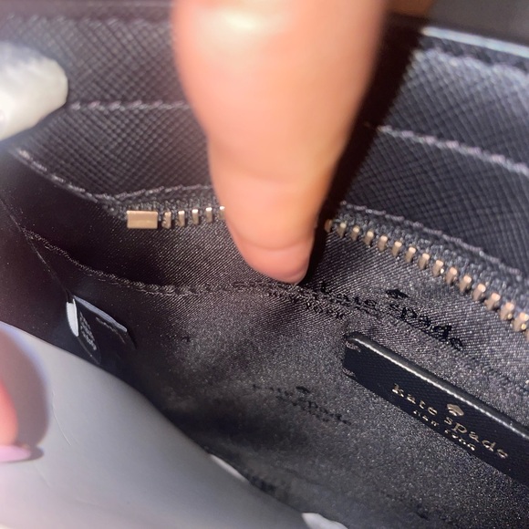 NWT Limited Edition Kate Kenzie Black Glitter Small Tote Crossbody Bag - Picture 6 of 9